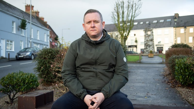 Sinn Féin Councillor Gary Doherty in his home town of Castlefinn in Co Donegal. Photograph: Joe Dunne