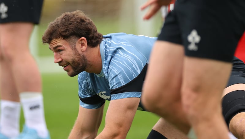 Caelan Doris: will captain Ireland against the All Blacks. Photograph: Billy Stickland/Inpho 