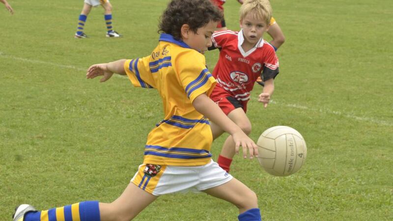 Clash: Orang Éire playing Singapore Gaelic Lions in an underage match at last year’s Asian Gaelic Games