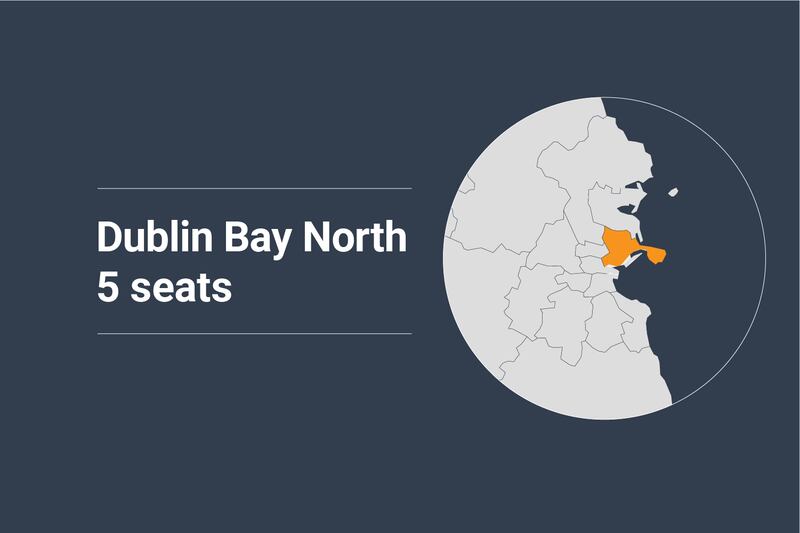 Dublin Bay North Constituency Map