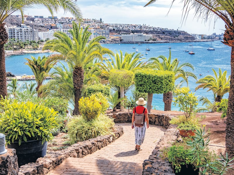 Anfi del Mar on the island of Gran Canaria. Photograph: Jose A. Bernat Bacete/Getty Images