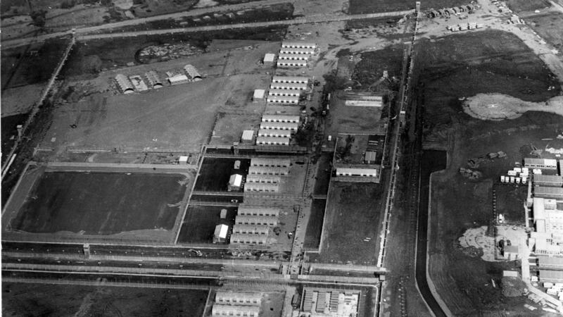 Construction of the Maze prison: Sinn Féin is the largest party within Irish nationalism. Its founding members were involved with the Provisional IRA. Some are graduates of the Maze and other prisons. Photograph: Ciaran Donnelly