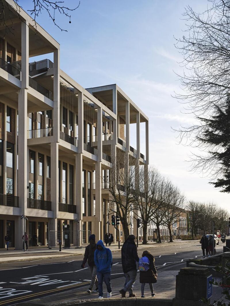 Town House, Kingston University, London. Photograph: Dennis Gilbert