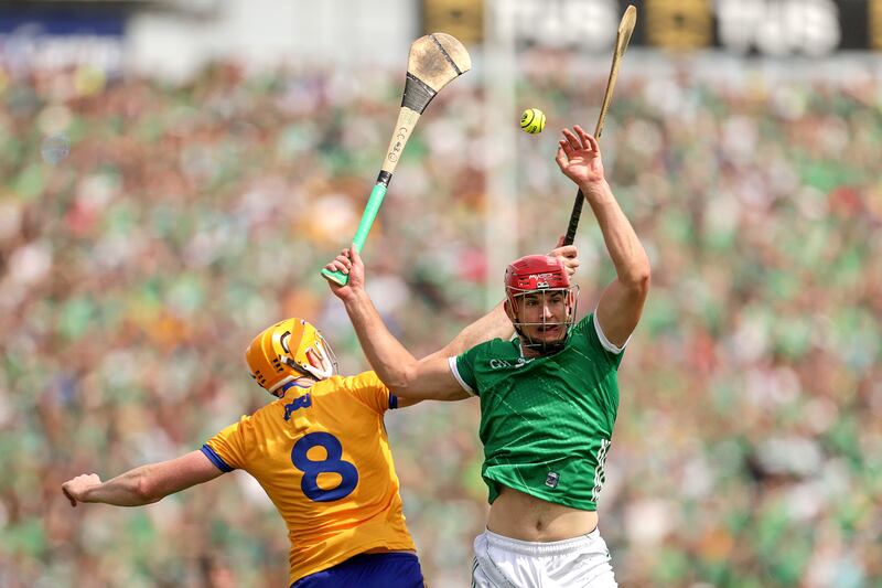 The race for the title revolves around Limerick. Photograph: Laszlo Geczo/Inpho