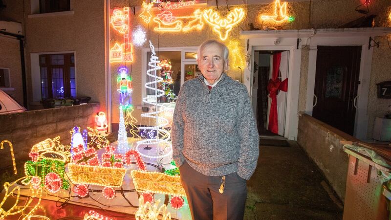 Ciaran Byrne bought new lights when he started to fundraise  for his sick grandson.  Photograph: Bryan James Brophy