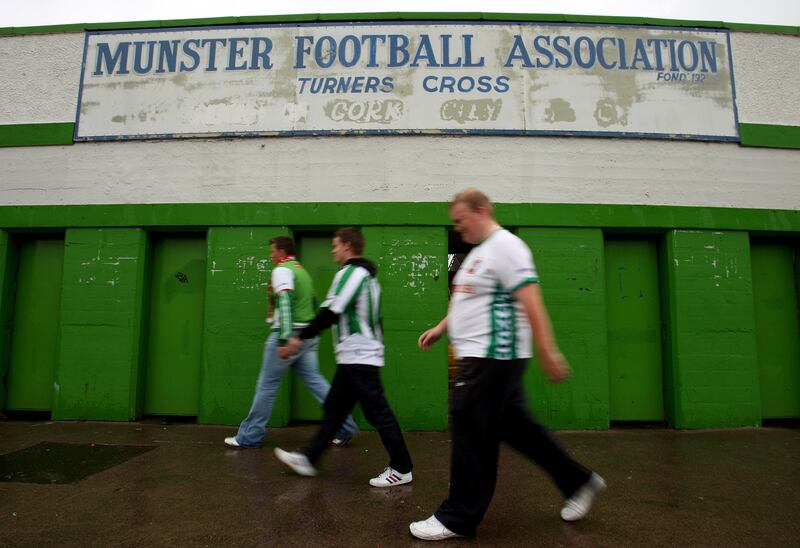 People don't go to Turner's Cross to see electronic scoreboards. Photograph: Donall Farmer/Inho