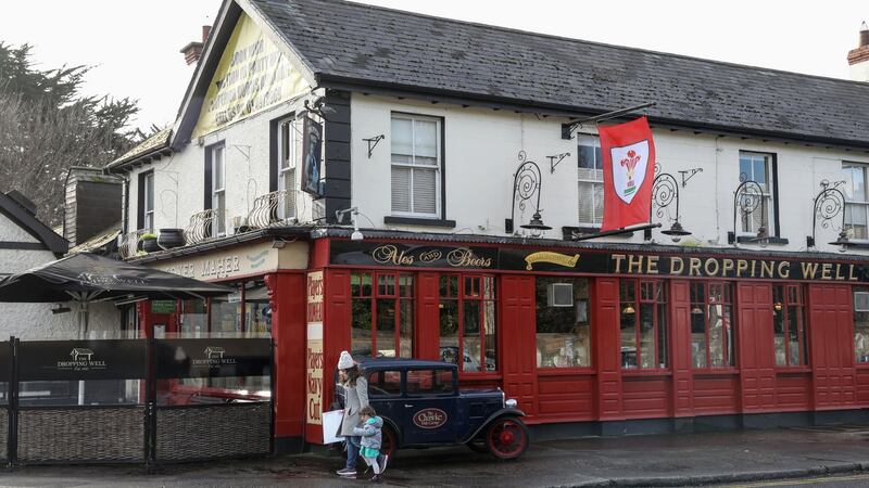 The Dropping Well bar and restaurant, in Milltown. Photograph:  Crispin Rodwell