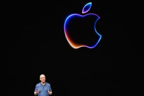 Apple shares hit record high on back of new AI tools 