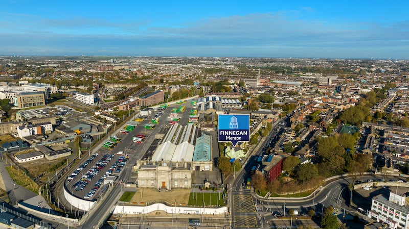 The site of Royal Canal House, Phibsborough, Dublin