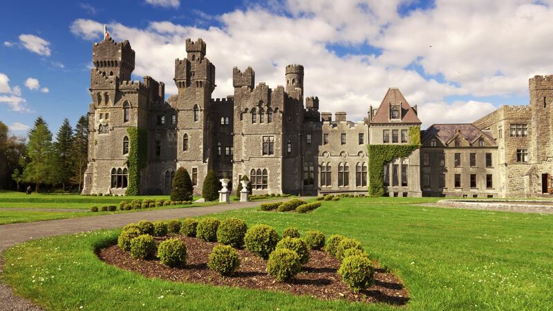 Ashford Castle in Cong, Co Mayo.