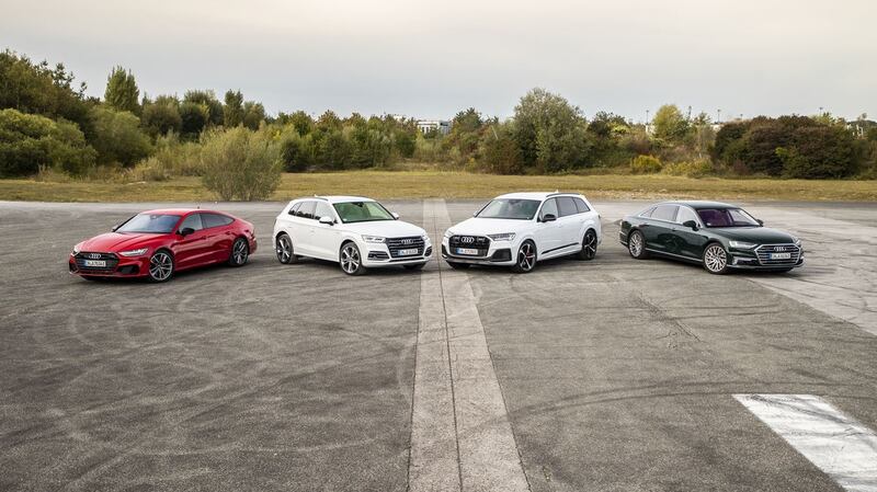 Audi’s plug-in hybrid line-up will include variants of the A7 Sportback, Q5, Q7 and A8.