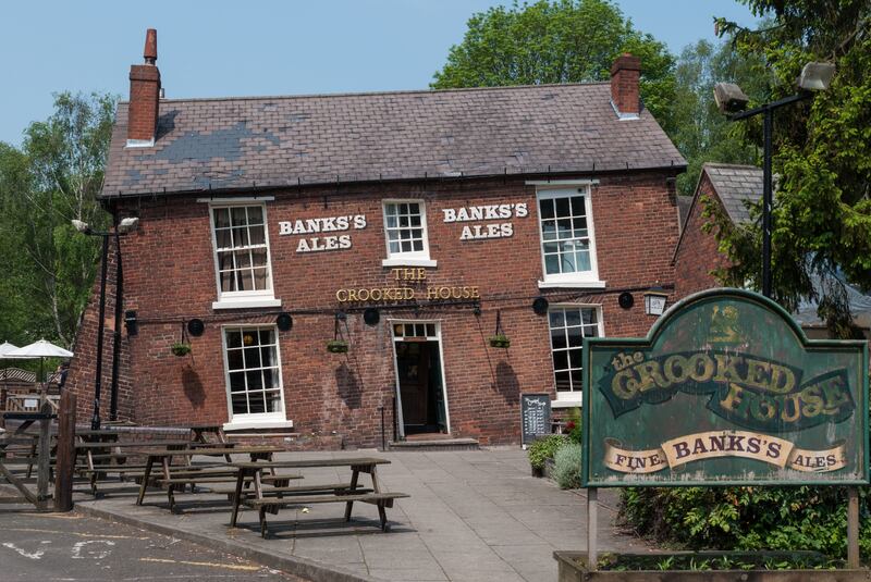 The pub before the fire. Photograph: Nick Maslen/Alamy/PA Wire