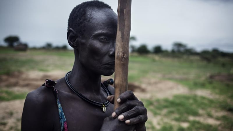 Nyantuc*, South Sudan, inspiration for Flight by Rita Ann Higgins. Photograph: Gabriel Pecot/Oxfam