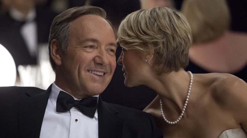 Kevin Spacey and Robin Wright in ‘House of Cards’