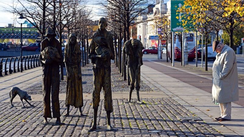 Famine Memorial by Eric Luke