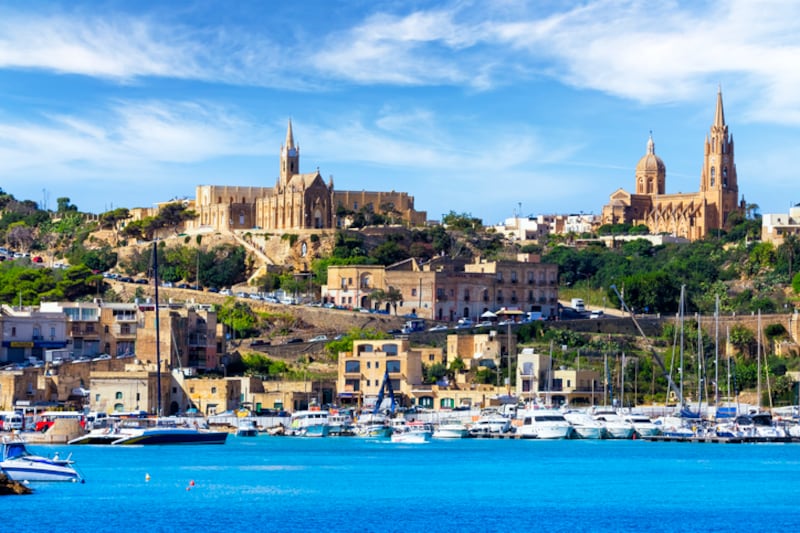 Malta: the Mgarr Harbour on Gozo island. Photograph: iStock