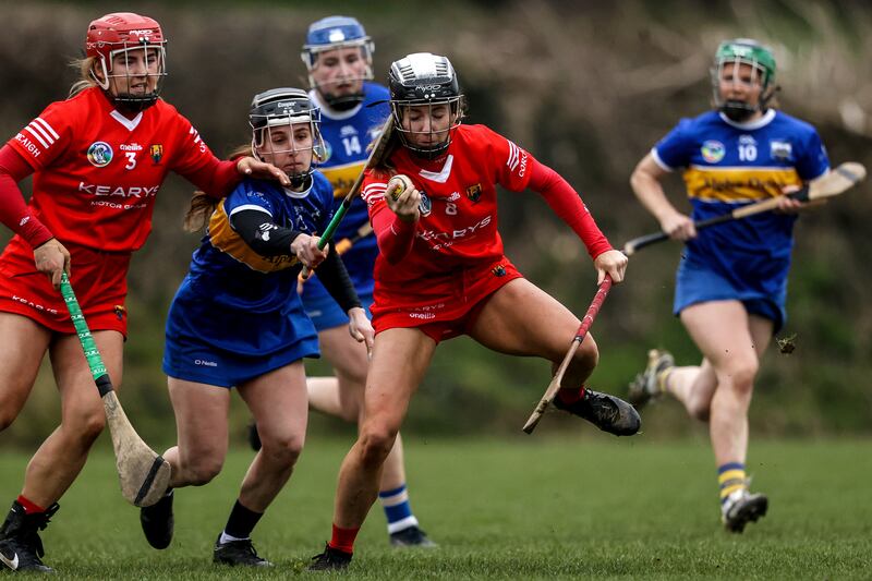 American viewers might find a camogie game more entertaining than a tiresome parade. Photograph: Ben Brady/Inpho 