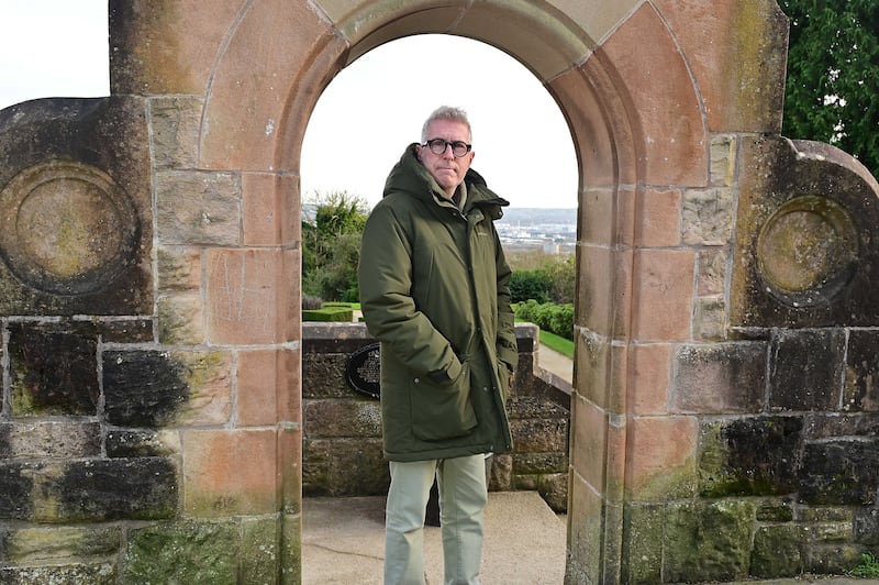 Prof Sean O'Connell at Belfast Castle. Photograph: Arthur Allison/Pacemaker Press