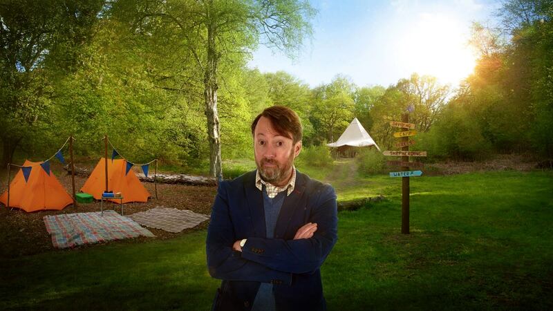 David Mitchell will be giving contestants various challenges in David Mitchell’s Outsiders. Photograph: BBC