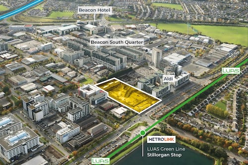 Sandyford site with planning for over 450 homes makes €38m