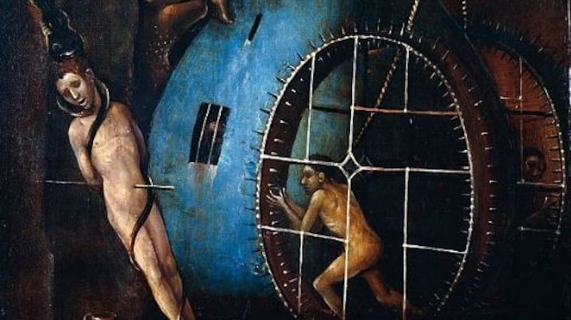 “I was led by an Angel to the chasms of hell.” Illustration: Hieronymus Bosch/Getty Images