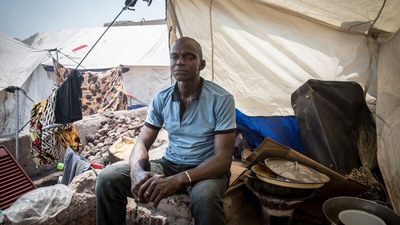 Kandeh Kamara (52) has lived in Susan’s Bay all his life. Photograph: Sally Hayden.