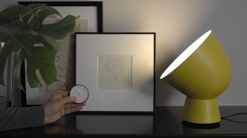 Tradfri kit, €29, is part of the new smart lighting range from Ikea.