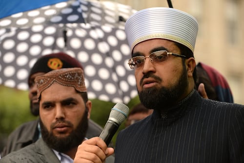 Solidarity rally held in Tallaght after Muslim cleric assaulted in suspected hate-based attack