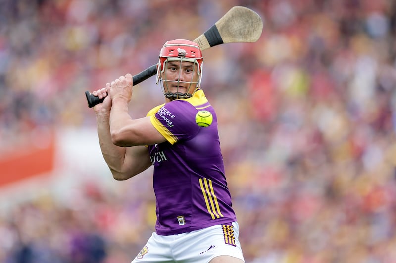 Lee Chin: Wexford's outstanding forward is expected to return for the league trip to Ennis. Photograph: Laszlo Geczo/Inpho 