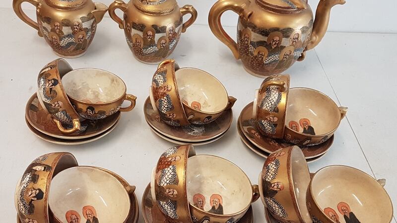 Satsuma tea set is expected to fetch €100-€200