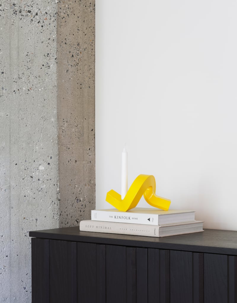 Normann Copenhagen crooked candlestick two, €215, nordicelements.com