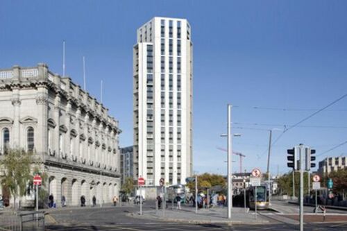 Chartered Land moves closer to approval for Dublin’s tallest tower