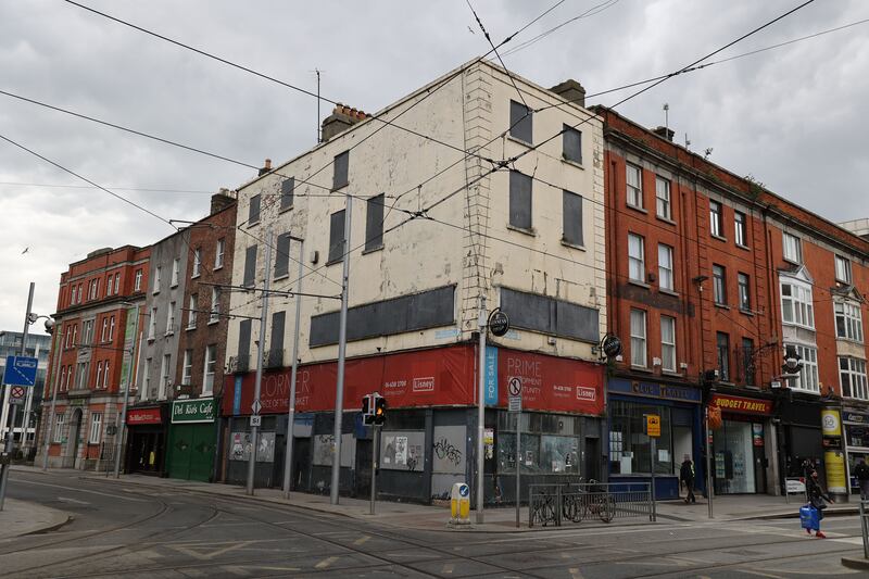 The former Plough pub on the corner of Marlborough Street and Lower Abbey Street, Dublin 1, close to the Abbey Theatre. Photograph Nick Bradshaw