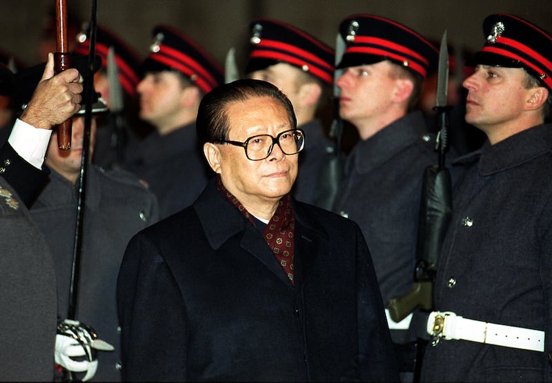 Jiang Zemin cultivated a genial public image, but was a doughty political fighter. Photograph: PA