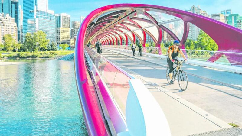 Peace Bridge in Calgary