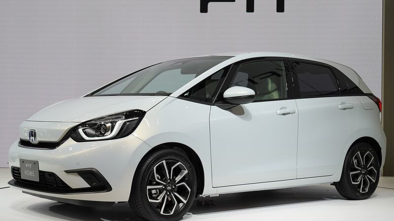 the big news from Honda is the new Jazz - known as Fit in Japan - which will be available as hybrid only