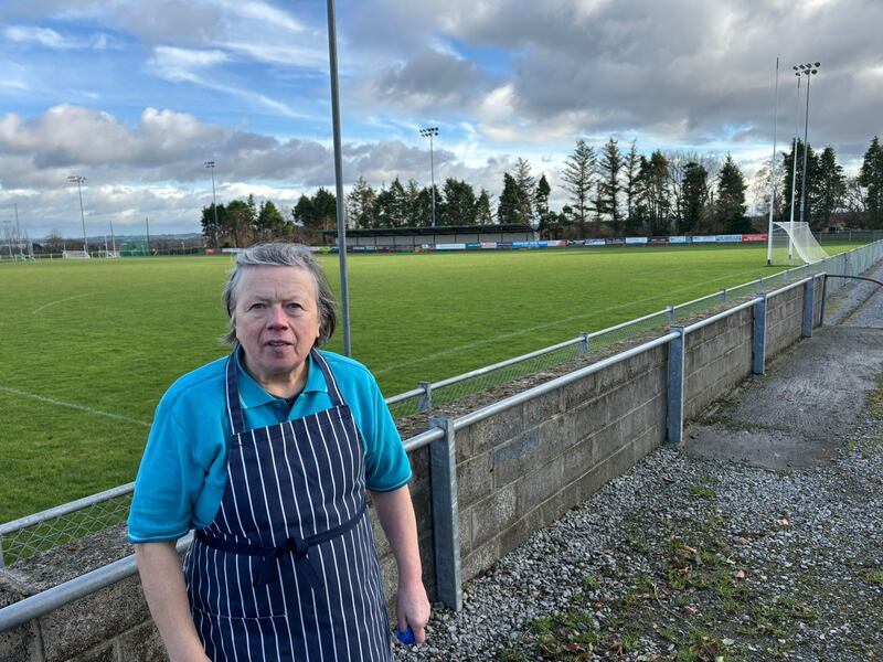 Marie Donnellan volunteer at St Brigid's GAA Club, Roscommon, managed until her power was restored on Monday evening.