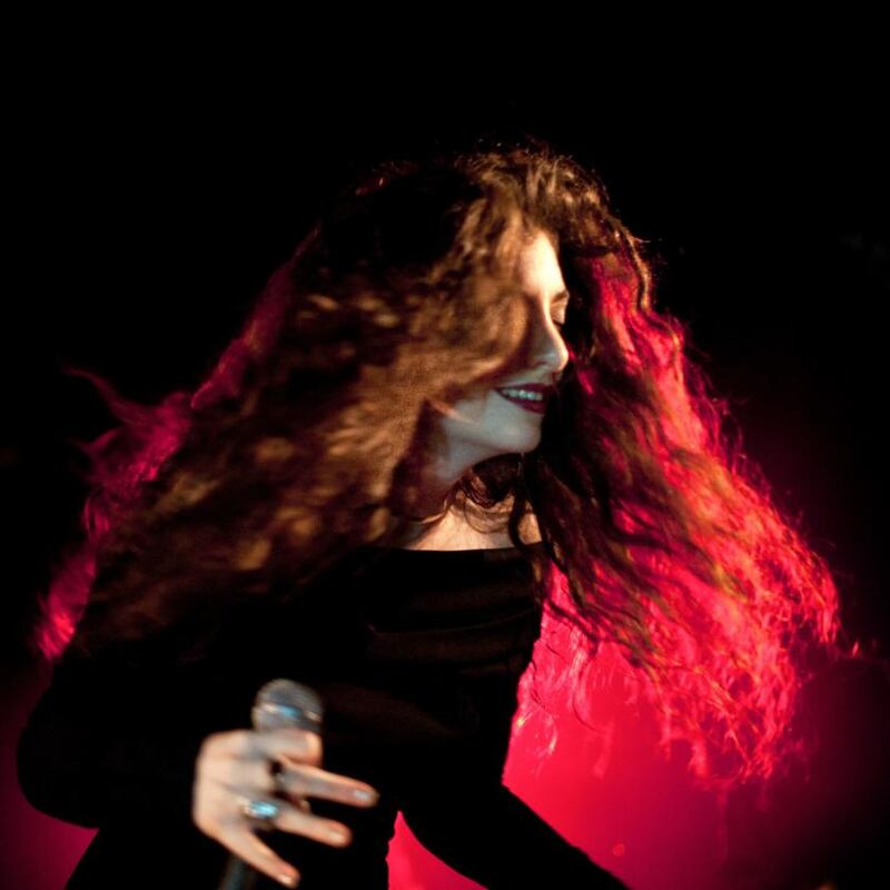 Lorde. Photograph: Joshua Bright/New York Times