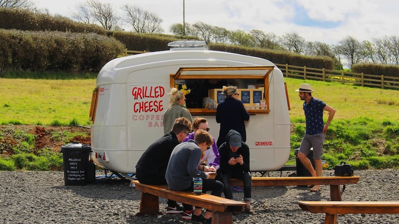 Treat yourself to arguably the best grilled cheese sandwich in Ireland at the Maegden Food Truck.