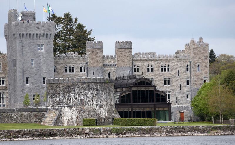 Another view of the wedding set-up at Ashford Castle. Photograph: Colin Keegan/Collins Dublin