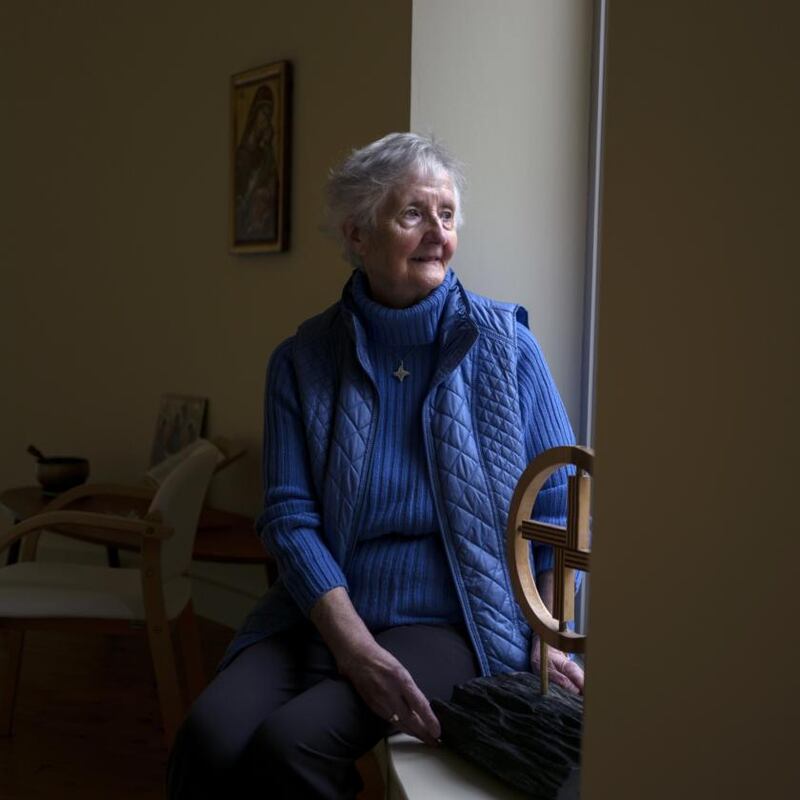 Sister Rita Minehan, one of three nuns of the Brigidine Order who in 2015 opened Solas Bhride. Photograph: Paulo Nunes dos Santos/New York Times