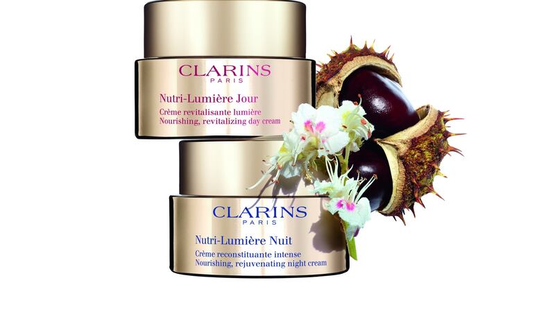 Clarins’ Nutri-Lumière range was clinically proven by Clarins Laboratories to increase the skin’s luminance after a month’s use by 12 per cent.