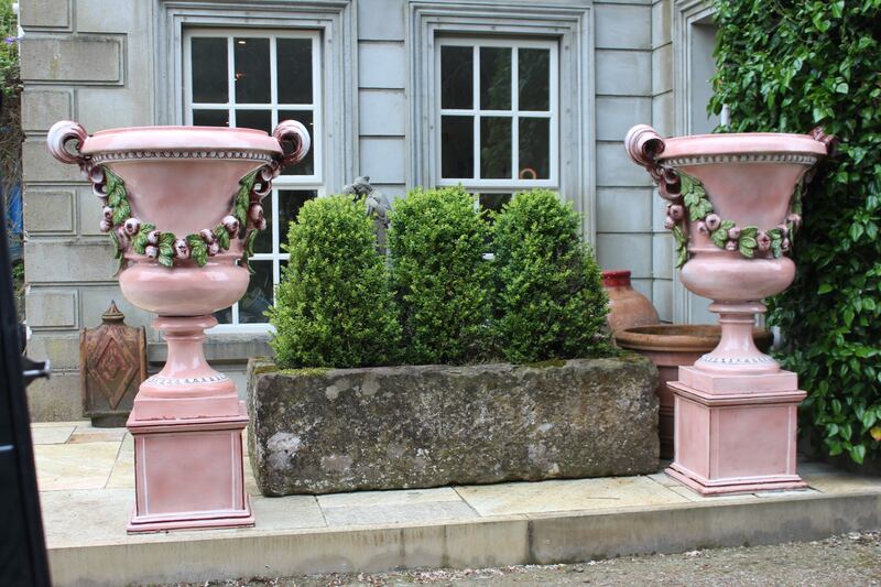 A selection of garden statuary from Victor Mee's sale