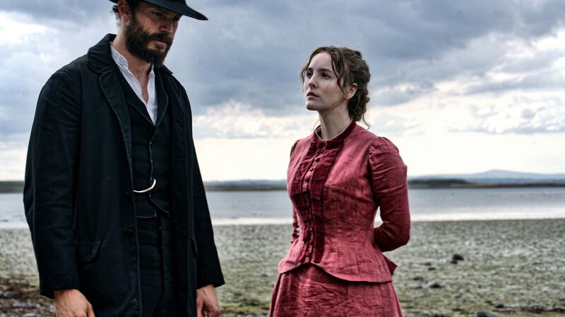 Jamie Dornan and Ann Skelly in Death And Nightingales