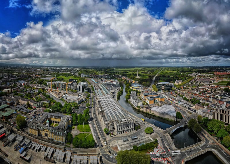 River living: The semi-State transport company CIÉ plans to build 1,000 apartments at Heuston Station