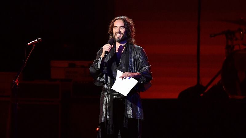 Russell Brand has started questioning the use of vaccines. Photograph: Amy Sussman/Getty Images