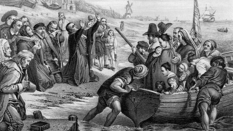 Puritans left England   in the 1620s for the New World (America) in pursuit of a religious freedom which they saw as under threat from Anglicans/Church of England. Illustration: iStock