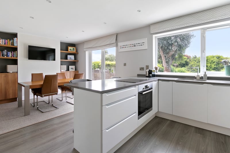 Kitchen and dining area at 34 Bellevue Road