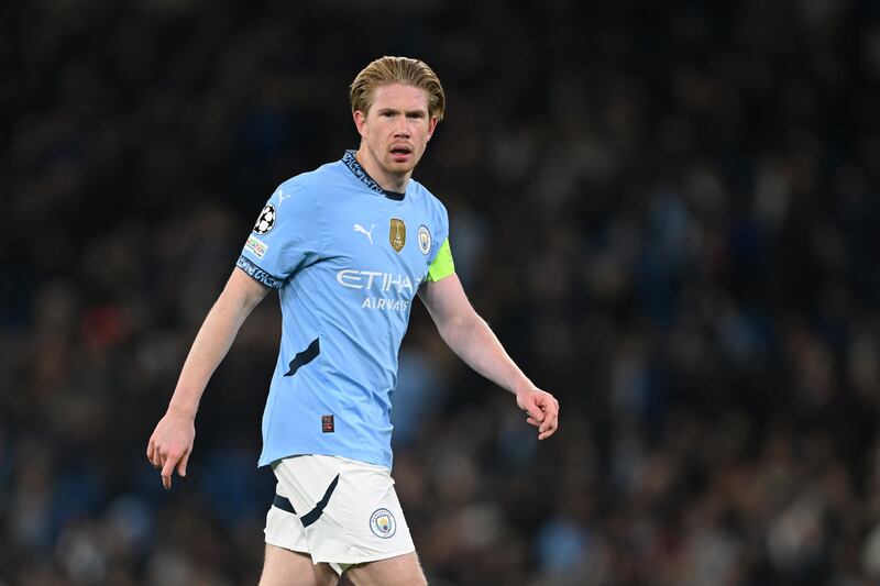 Kevin De Bruyne: has played a pivotal role in Manchester City's substantial haul of silverware since joining the club in 2015. Photograph: Michael Regan/Getty Images)