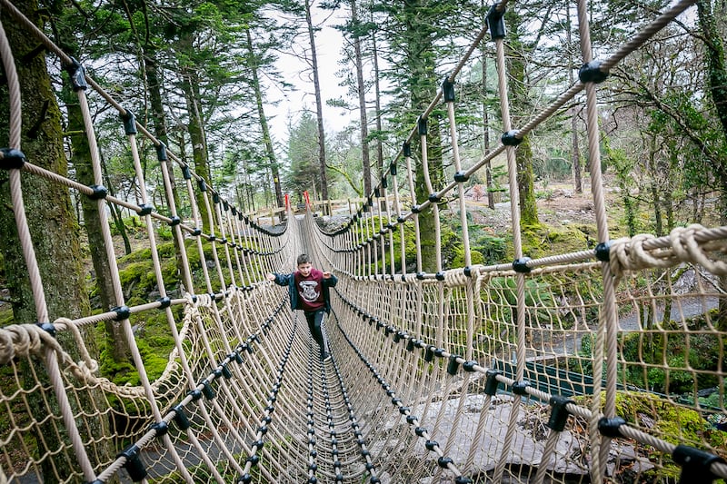 Skywalkers: Ireland’s longest rope bridge